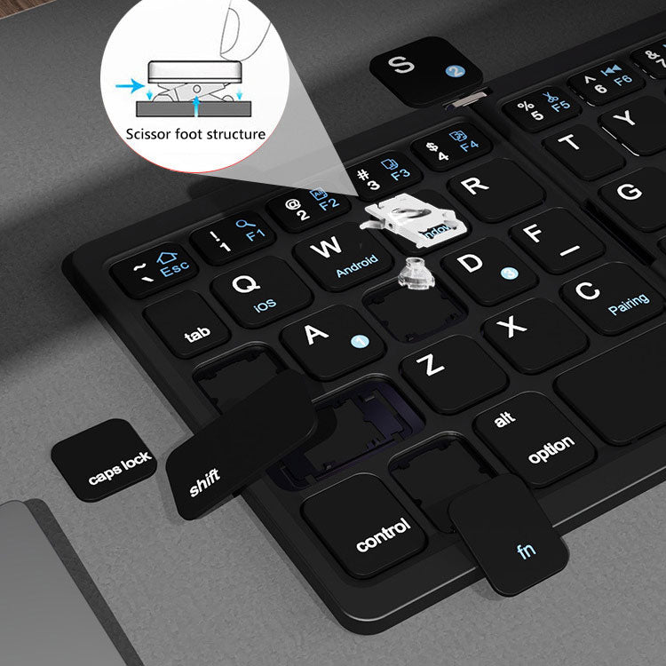 Ultra-thin Wireless Bluetooth Folding Keyboard DS00113