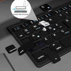 Ultra-thin Wireless Bluetooth Folding Keyboard