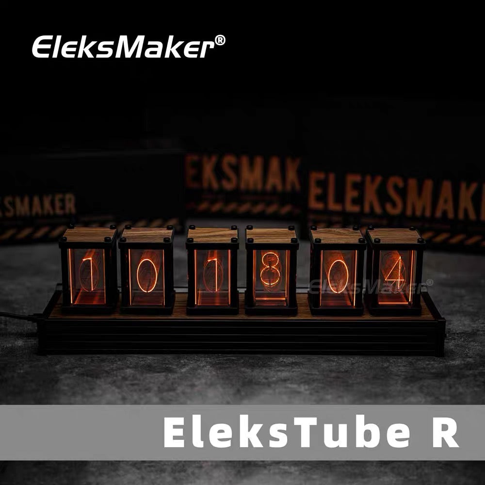 EM | RGB pseudo-glow tube Clock Desktop display | EleksTube IPS PRO DS00069