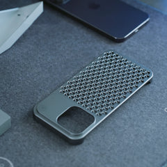 Aromatherapy phone case iphone13iPhone14 iphone15 Aluminum alloy anti-fall heat dissipation bezel slim DS00081