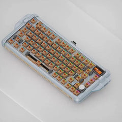 Customized Keyboard with Stainless Steel Plaque for Mars03 Alloy Spaceship - Standard Version DS00098