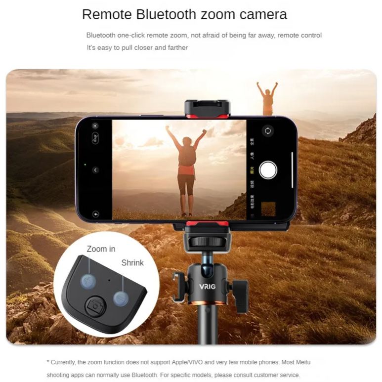 Mobile Phone Bluetooth Assistant Wireless Remote Control Camera Stabilizer Photography Accessories DS00110