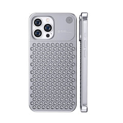 Aromatherapy phone case iphone13iPhone14 iphone15 Aluminum alloy anti-fall heat dissipation bezel slim DS00081