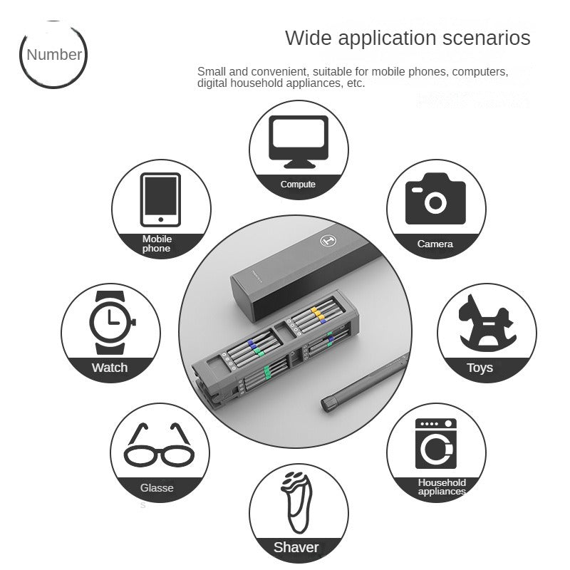 Micro Precision Screwdriver Set Universal Household, Electronics Tool Kit DS00022