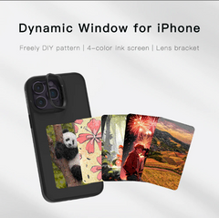 NFC Color Smart Electronic Ink Phone Case for iPhone 13/14/15 Pro/Pro Max DS00086