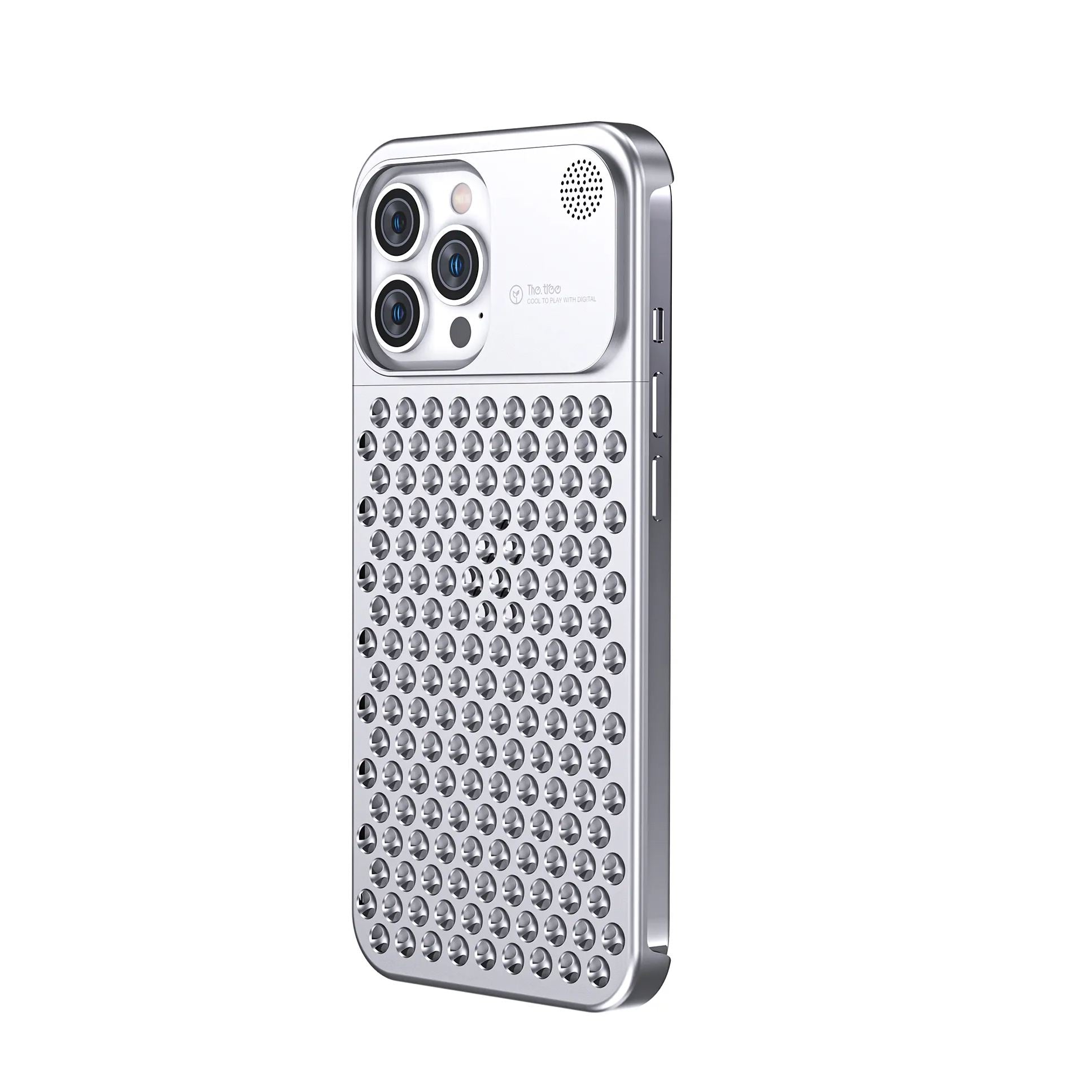 Aromatherapy phone case iphone13iPhone14 iphone15 Aluminum alloy anti-fall heat dissipation bezel slim DS00081