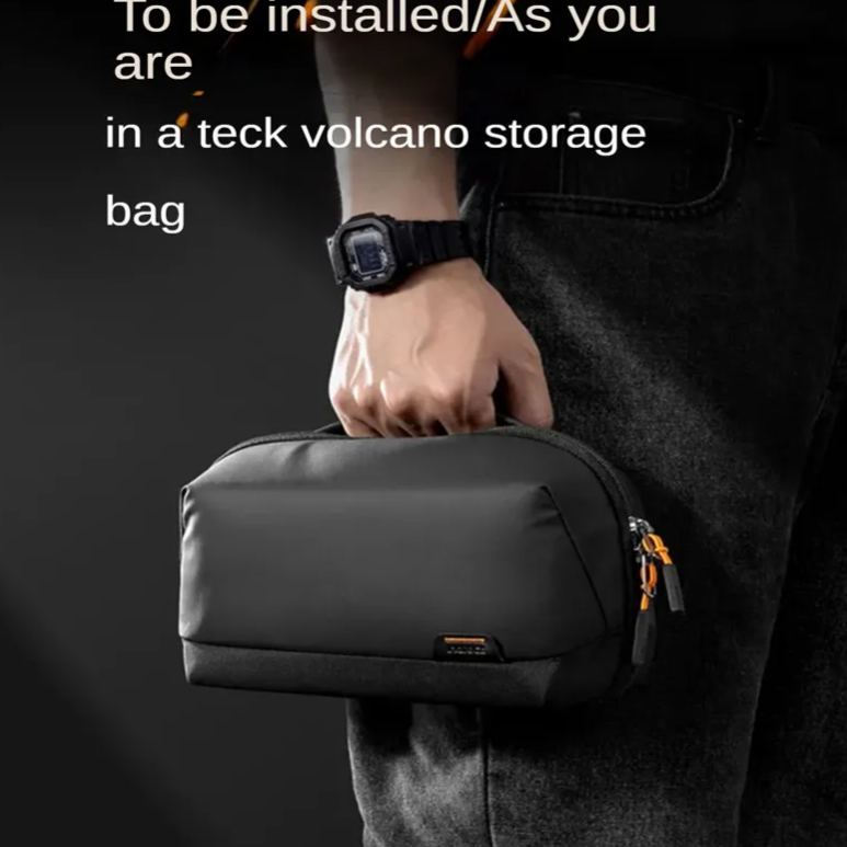 Ineteck digital storage bag data cable volcano storage bag DS00025